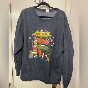 Grinch Christmas Sweatshirt XL/XXL